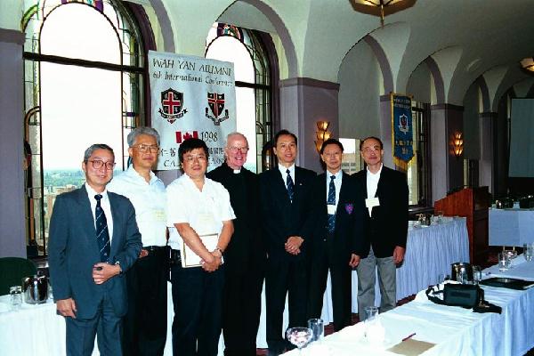 Vanc members with Fr Deignan