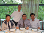 Dinner with Father Stephen Chow and Dr. Matthew Chu (August 11, 2015)